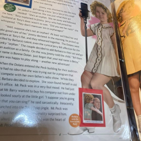 Postal Commemorative Society Shirley Temple Stamp Panels Book Album 96 stamps - Picture 11 of 16